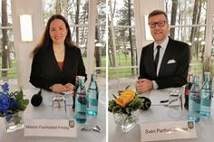 Melanie Puschaddel-Freitag und Sven Partheil-Böhnke gehen am 30. Mai in die Stichwahl.