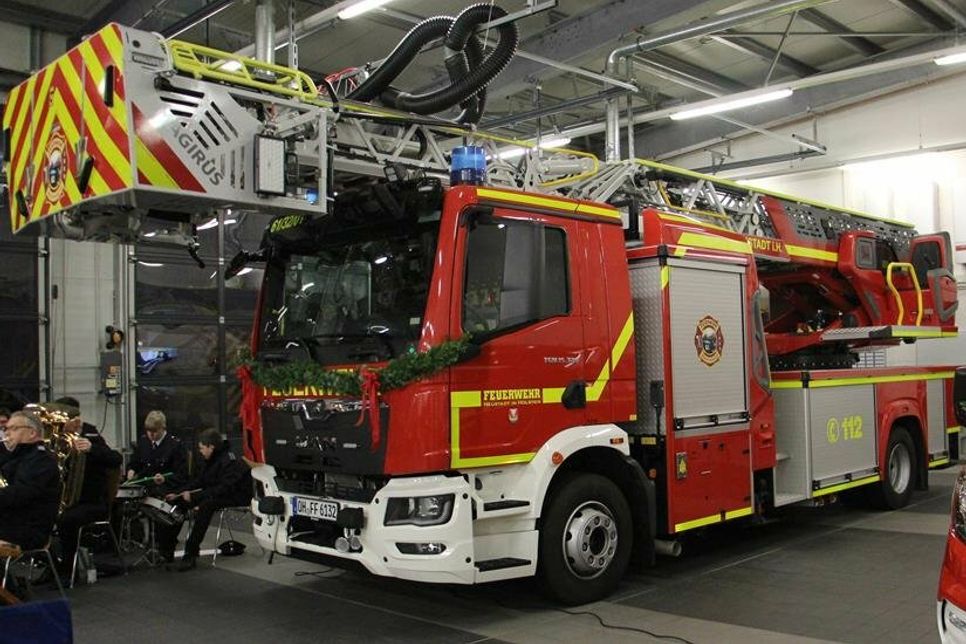 Die neue Drehleiter bietet verbesserte Einsatzmöglichkeiten.