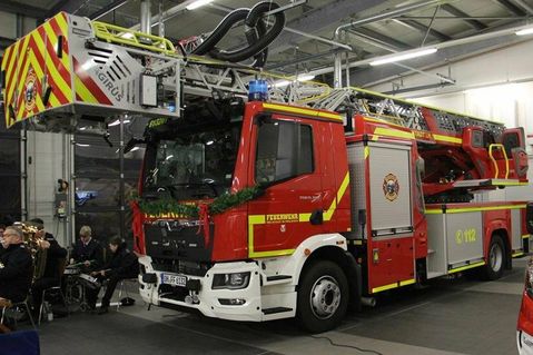 Die neue Drehleiter bietet verbesserte Einsatzmöglichkeiten.