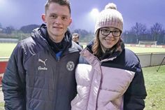 KSV-Neuzugang Reese mit Fan Valena.