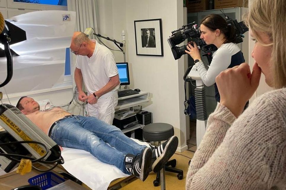 Bald im NDR zu sehen ist das Ergebnis der TV-Aufnahmen in der Praxis.
