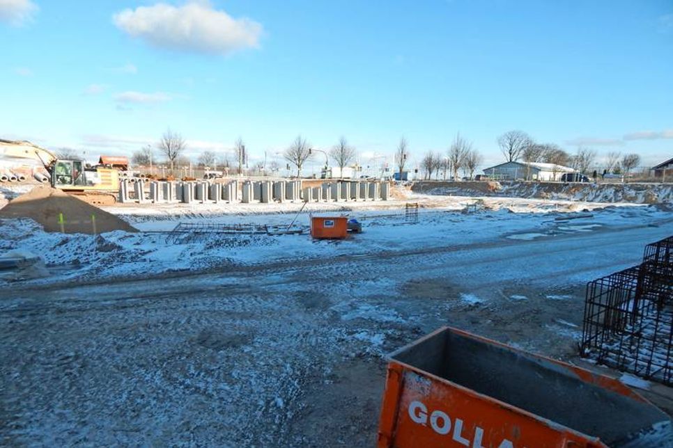 Hier entsteht der neue Kundenparklatz