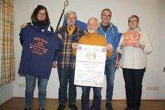 Das Orga-Team 50-Jahr-Feier der BSG Eutin hat ganze Arbeit geleistet: von links Kathrin Mees, Klaus Bierend, Reinhard Krause, Sven Voigts und Birgit Brumm.