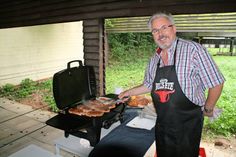 Grillmeister Michael Schattschneider machte eine gute Figur