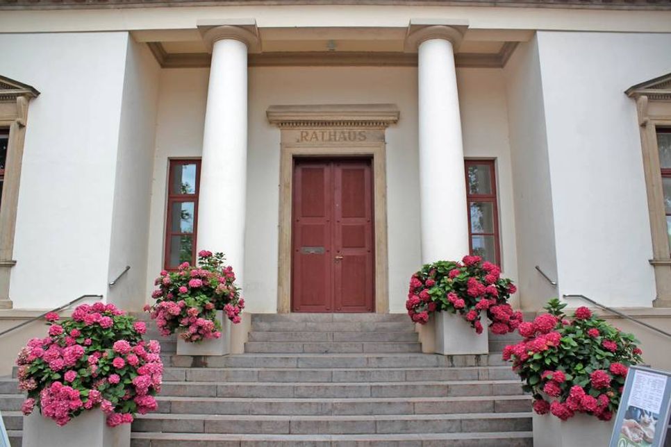 Das Neustädter Rathaus.