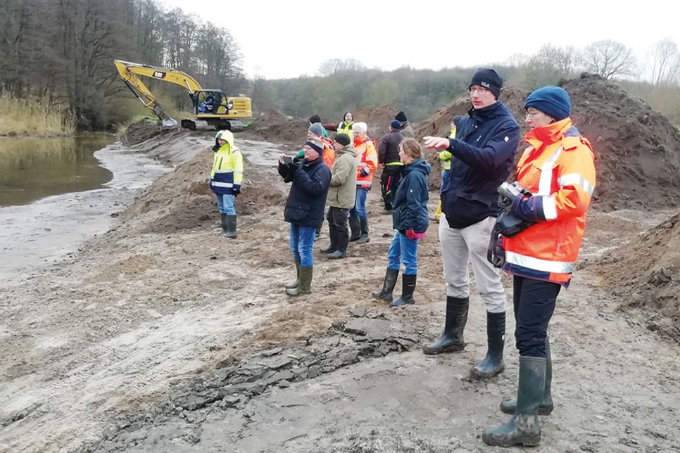 Baustellenbesichtigung (Archivfoto).