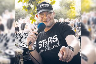 Sorgt seit 35 Jahren als DJ und Moderator für gute Laune und beste Stimmung: René Kleinschmidt.