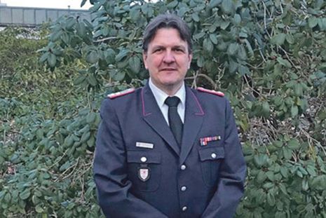 Der neue Gemeindewehrführer der Freiwilligen Feuerwehr Bad Malente-Gremsmühlen: Martin Guttchen