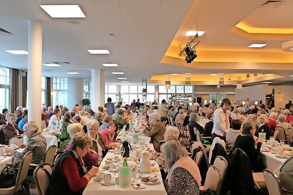 Die Strandhalle war komplett ausverkauft.