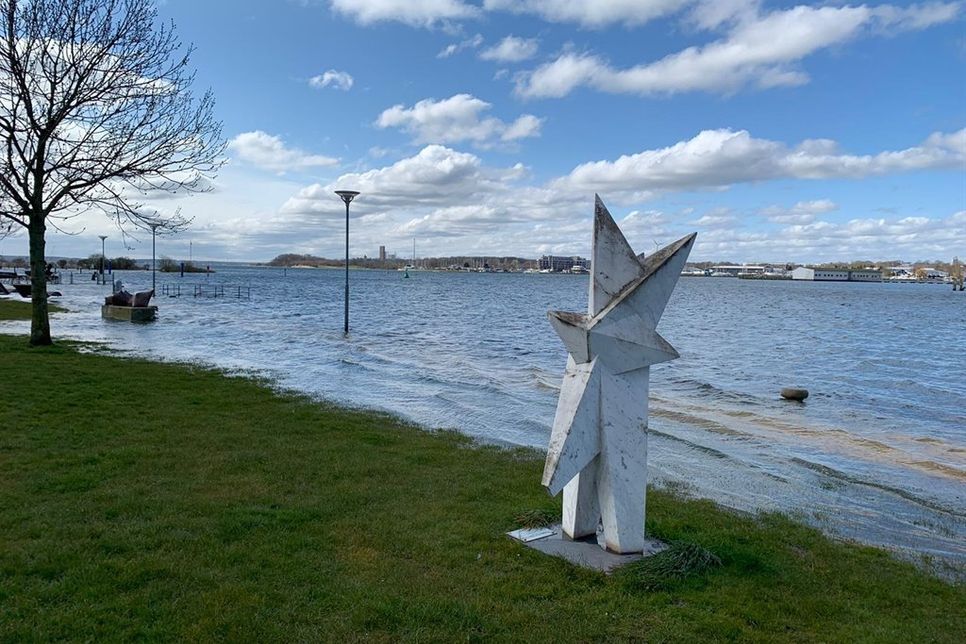 Der Blick Richtung ancora Marina kurz vorm NSV.