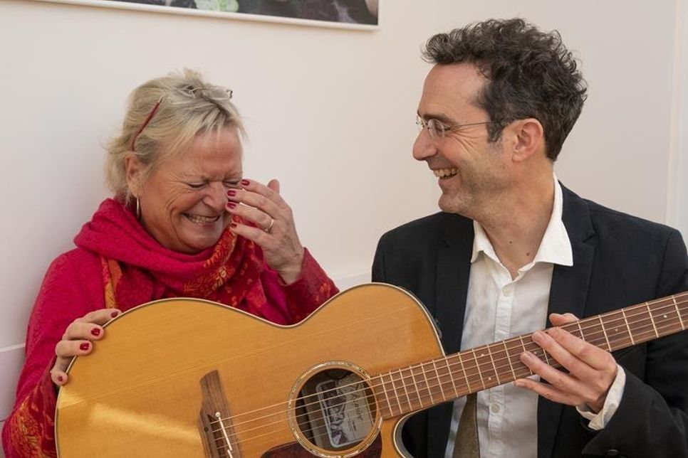 Lene Krämer und Joachim Roth.