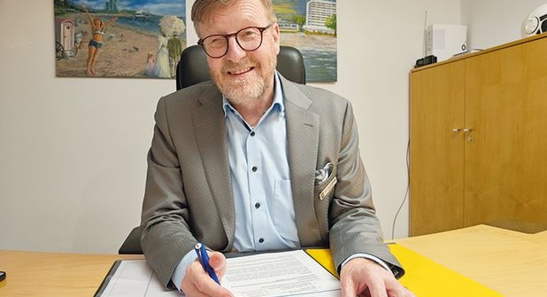 Bürgermeister Sven Partheil-Böhnke gibt Entwarnung und will Kandidatur überdenken