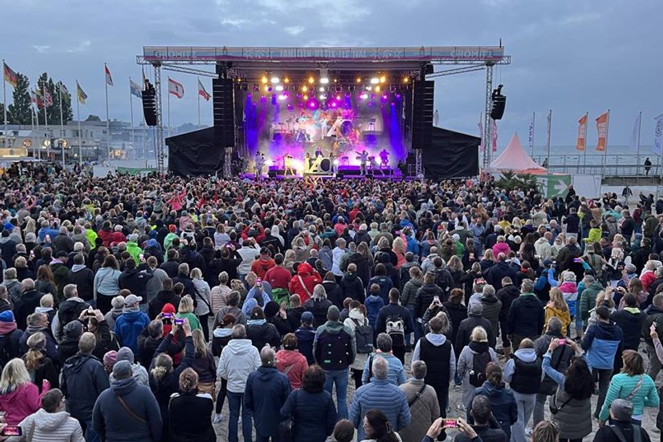 Alex Christensen sorgte am Freitagabend für beste Stimmung.