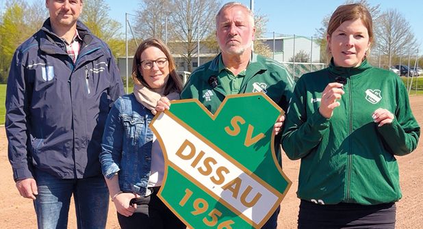 Sportpark Dissau: Fördermittel in Höhe von rund 540.000 Euro in Aussicht gestellt
