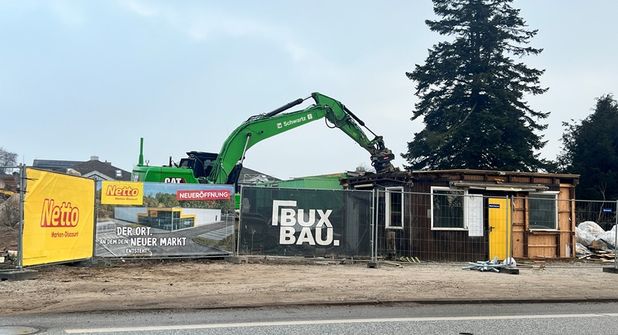 Besonders lange hat es nicht gedauert, das Gebäude von „Rainer‘s Imbiss“ in Bliesdorf abzureißen.