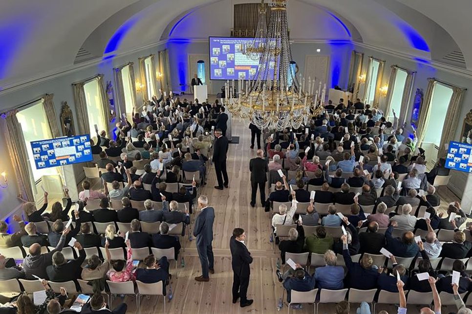 Vertreterversammlung im Plöner Schloss.