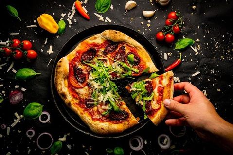 Einfach nur „yummy“: die leckeren Pizzen à la Ollex.