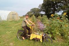 Ziel der Fahrradtour ist der Hof Hollergraben in Schönwalde.