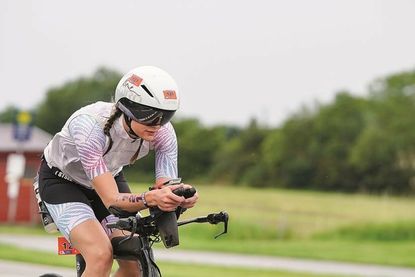 Franziska Jäckisch in Aktion.