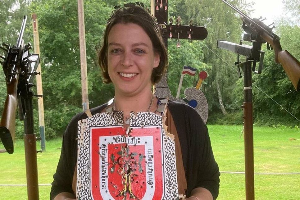 Schützenkönigin Stefanie Wilkens.