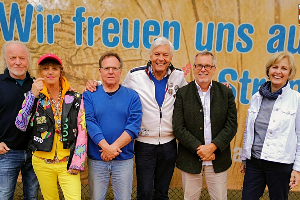 Zum Vorstand gehören Martin Boller, Rosemarie Porombka, Michael Jung, Gerardo Baumbach, Hartmut Wildfang und Sigrid Westphal (v. lks.).