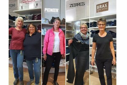 Ute Schulz, Kerstin Gemeinhardt, Susanne Rosenthal, I. Kiewitz und Sigrid Hering (v. lks.).