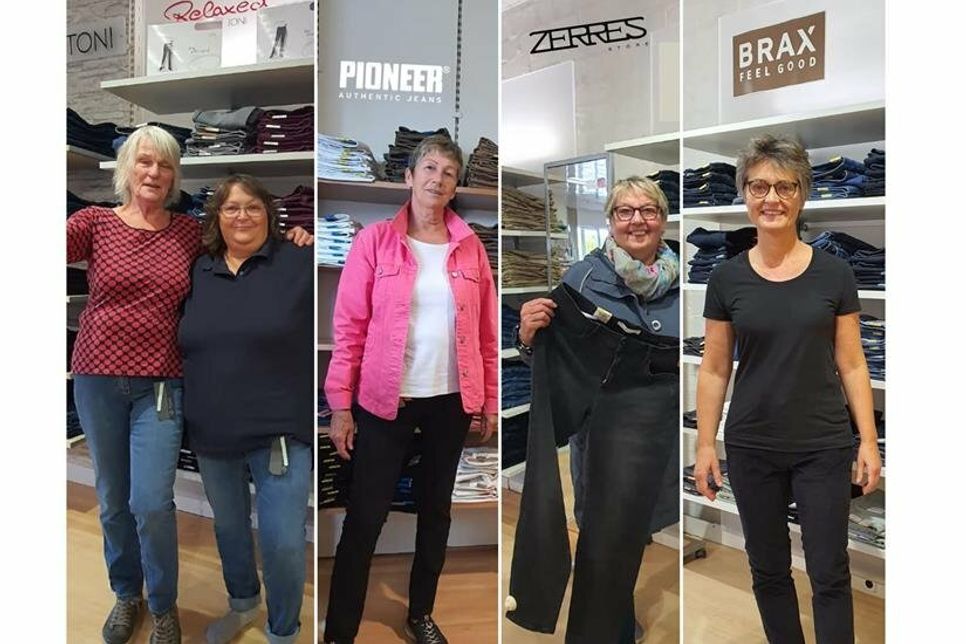 Ute Schulz, Kerstin Gemeinhardt, Susanne Rosenthal, I. Kiewitz und Sigrid Hering (v. lks.).