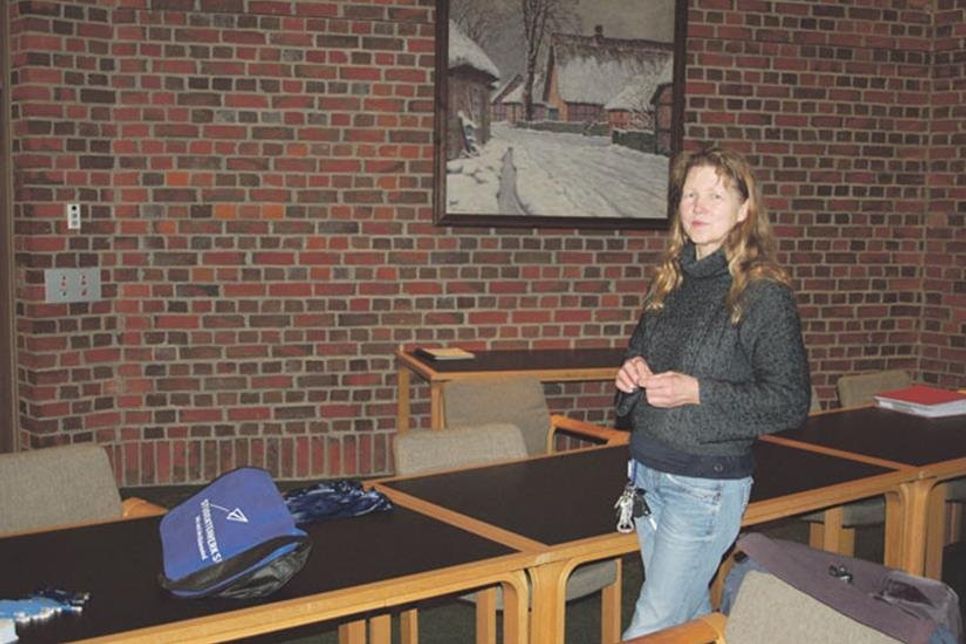 Alexandra Dreibach vom Studentenwerk bringt wohnungssuchende Studierende und Vermieter zusammen.