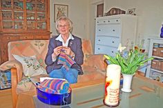 Stricken, eine willkommene Abwechslung vom Einsatz als „Ehrenamtlerin“.