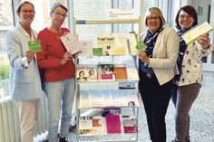 Andrea Schöttler (v.r.), Landfrauen e.V., Katrin Flick, Vorsitzende Landfrauen e.V., Jutta Kuppe, Vorsitzende Frauenforum e.V. mit Bad Schwartaus Gleichstellungsbeauftragen Tanja Gorodiski. (Foto: Stadt Bad Schwartau)