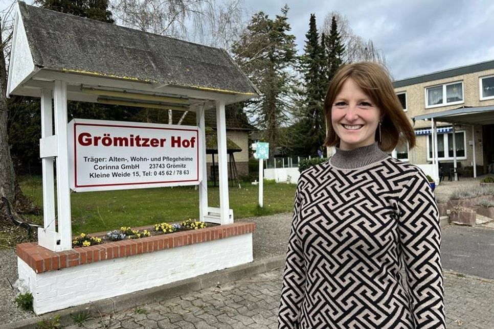 Annabelle Nyassi hat zum 1. April 2023 die Einrichtungsleitung für den Grömitzer Hof übernommen.