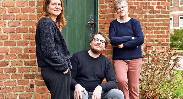 Lena Sonntag, Christoph Liedtke und Antje Wissemann (v.li.) ergänzen sich bestens und freuen sich über das Zusammenwirken.