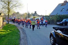 Fackelumzug der Jugendfeuerwehren des Amtes Lensahn anlässlich des 30. Jubiläums der JF Damlos.