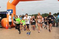 Startschuss des Schülerlaufs.