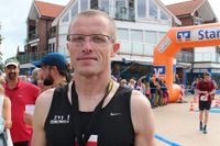 War begeistert von Organisation und Durchführung des Europalaufs: Jedermannlauf-Sieger Daleki Wieslaw.