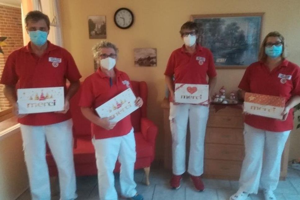 Langjährige Mitarbeiter des DRK Pflegezentrum am Mühlenblick.