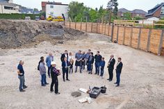 Grundsteinlegung für den neuen Vollversorger in Niendorf/Ostsee: „Möge der Grundstein ein Symbol sein für den Wunsch und die Hoffnung auf einen reibungslosen Bauverlauf ohne Pannen und Verzögerungen.“ (Foto: René Kleinschmidt)