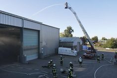 Rasches Handeln und koordinierter Einsatz waren bei der Großübung gefordert.