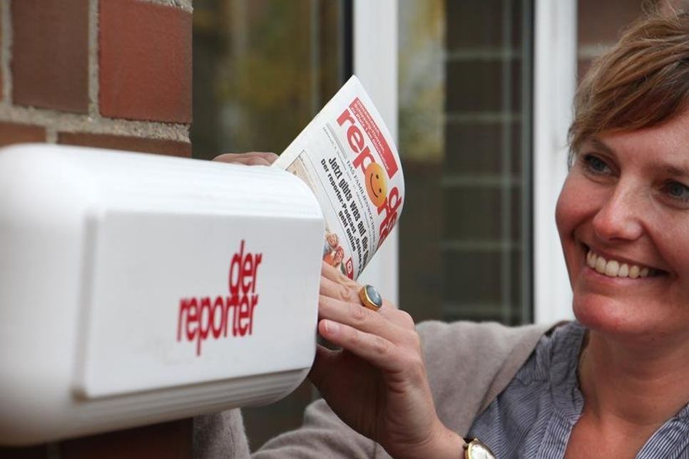 Jeden Mittwoch und jeden Samstag kommt der reporter als kostenloses Printmedium in die Briefkästen unserer Region.