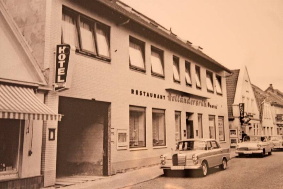 Das Hotel „Holländersruh“ von 1966 bis zum Großbrand am 25.Januar 2010.
