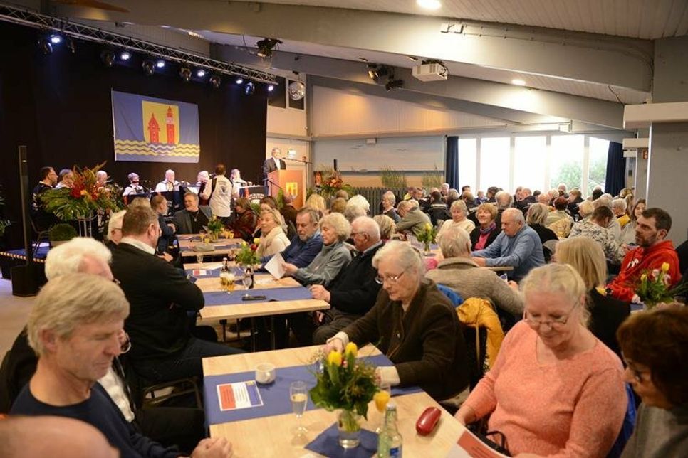 Bis auf den letzten Platz belegt: Die Menschen aus Dahme waren zahlreich zum Neujahrsempfang erschienen.