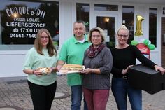 Das Croque‘o‘Dil-Team (auf dem Foto ein Teil des Teams) freut sich auf die Gäste, die noch bis Ende Oktober jeden Croque zum Probierpreis testen können.