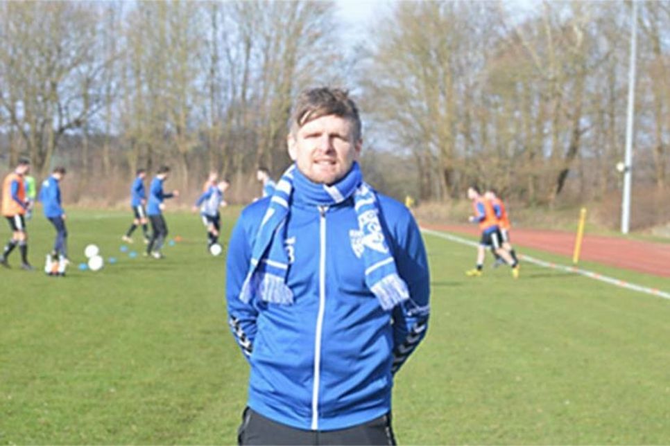 Leistet tolle Arbeit: Plöns Coach Danilo Blank.