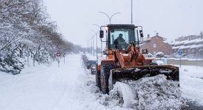 Das winterliche Wetter führt am heutigen Montagvormittag zu rutschigen Straßen im gesamten Kreisgebiet.