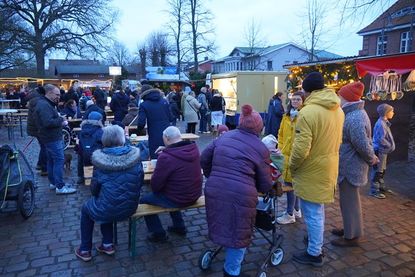 Drei Tage lockte der Weihnachtsmarkt mit Kunsthandwerk, Musik und Leckereien.