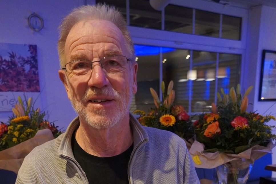 Jürgen Strübing erhielt das Mitgliedsehrenzeichen in Gold für 60 Jahre.