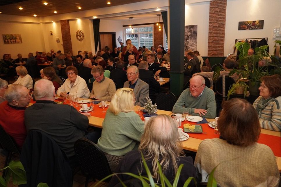 Gäste des Neujahrsempfanges im „Gruber Hof“.