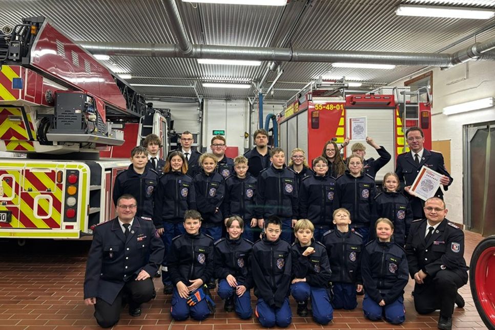 Mit wachsender Mitgliederzahl, vielen Aktivitäten und starkem Teamgeist blickt die Jugendfeuerwehr optimistisch in die Zukunft.