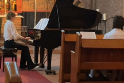 Werke von Chopin bis hin zu moderner Filmmusik begeisterten die Zuhörerinnen und Zuhörer.