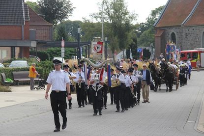 Der Festumzug startet an der Gildehalle.